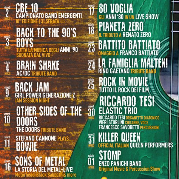 Santomato Live Club – 13° Stagione