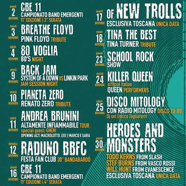 Santomato Live Club – 14° Stagione