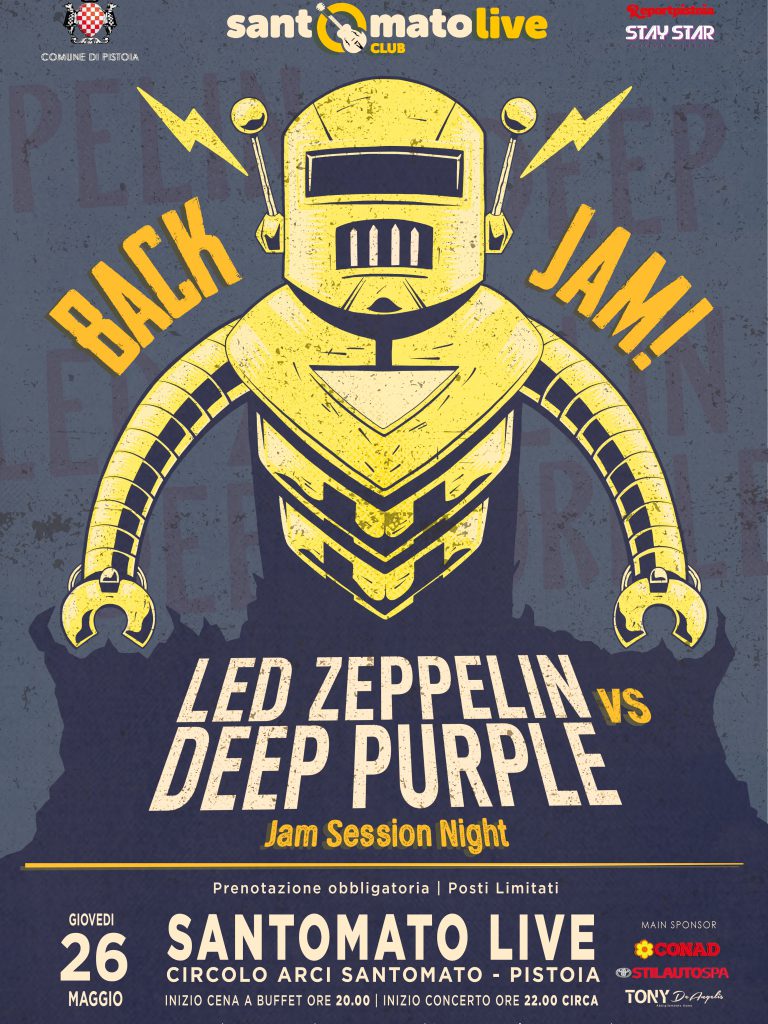 BACK JAM | Led Zeppelin vs Deep Purple
