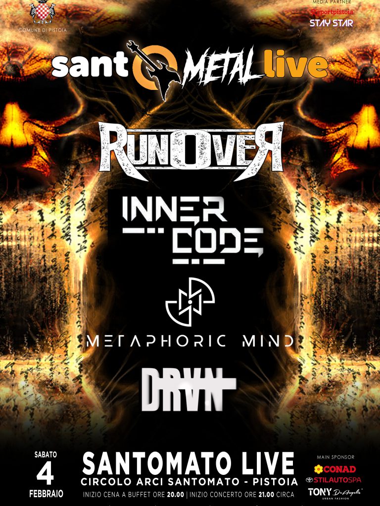 SantoMetal Live | Runover | Inner Code | Metaphoric Mind | DRVN