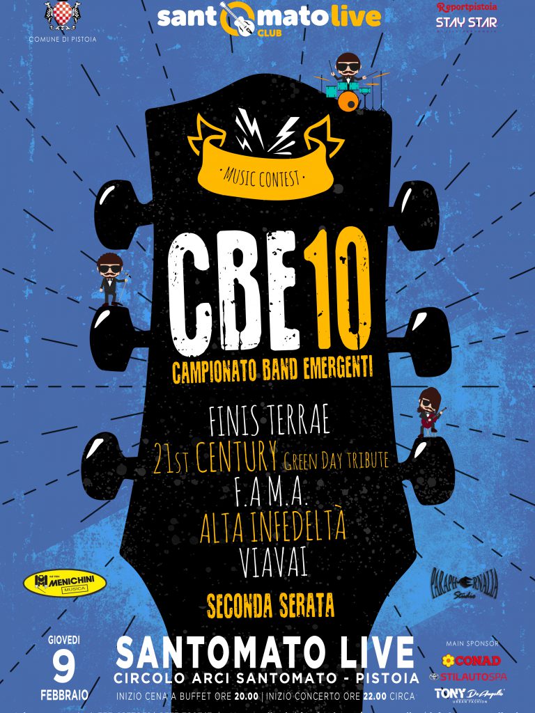 CBE 10 | Campionato band emergenti | Seconda serata