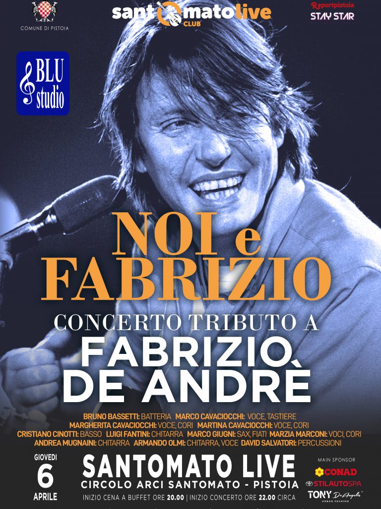 NOI e FABRIZIO | Concerto tributo a Fabrizio DeAndrè