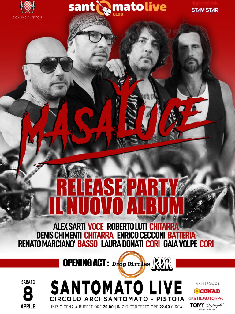 Masaluce | Release party – Il nuovo album