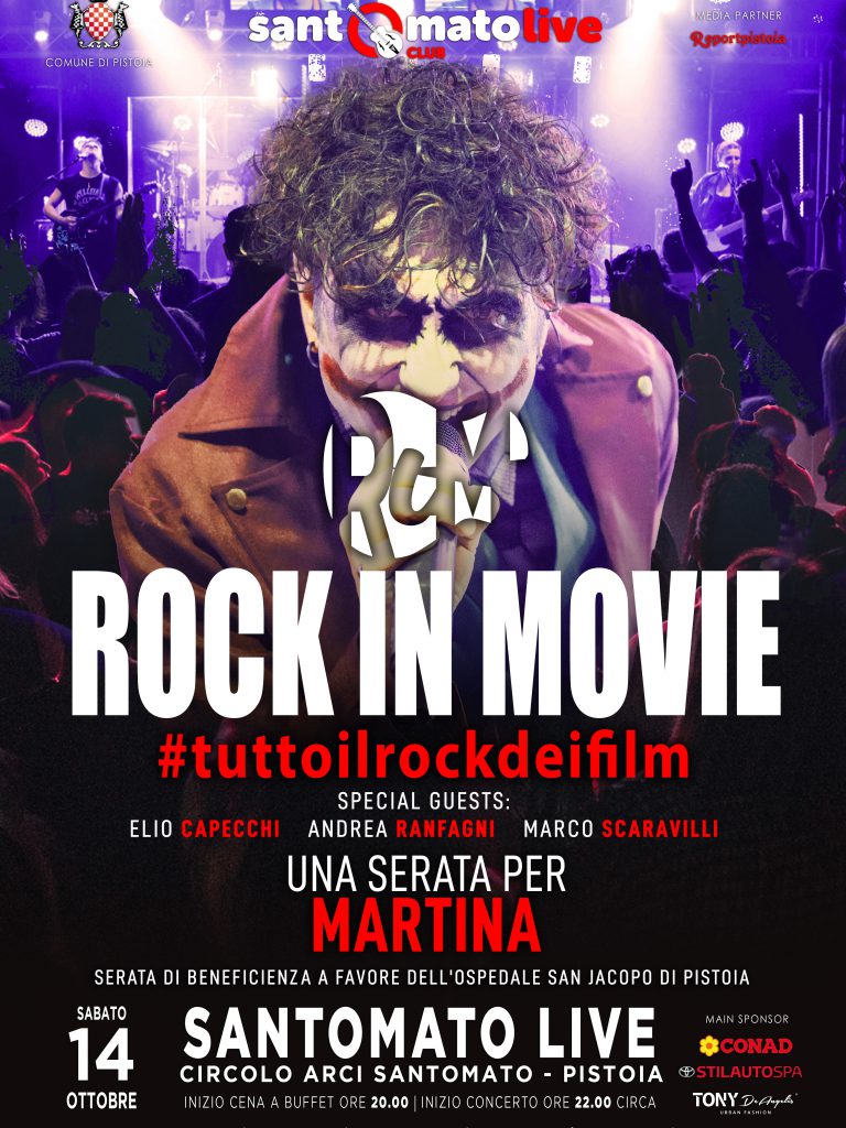 Rock in Movie | #tuttoilrockdeifilm | una serata per Martina