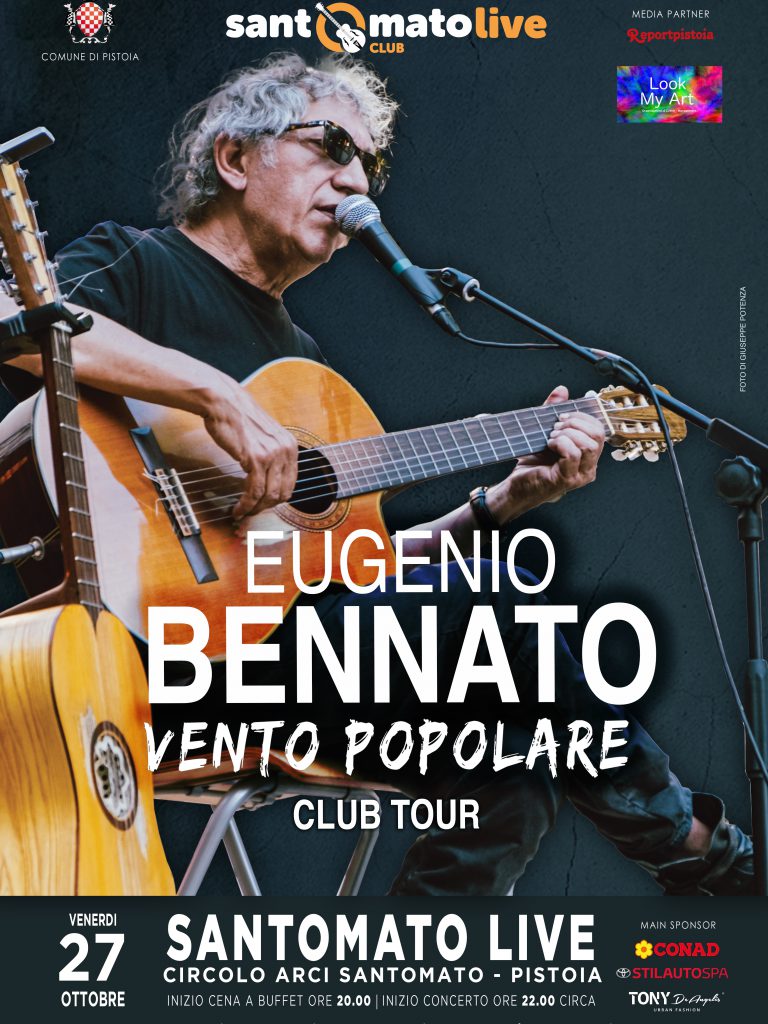 Eugenio Bennato | Vento popolare | Club tour