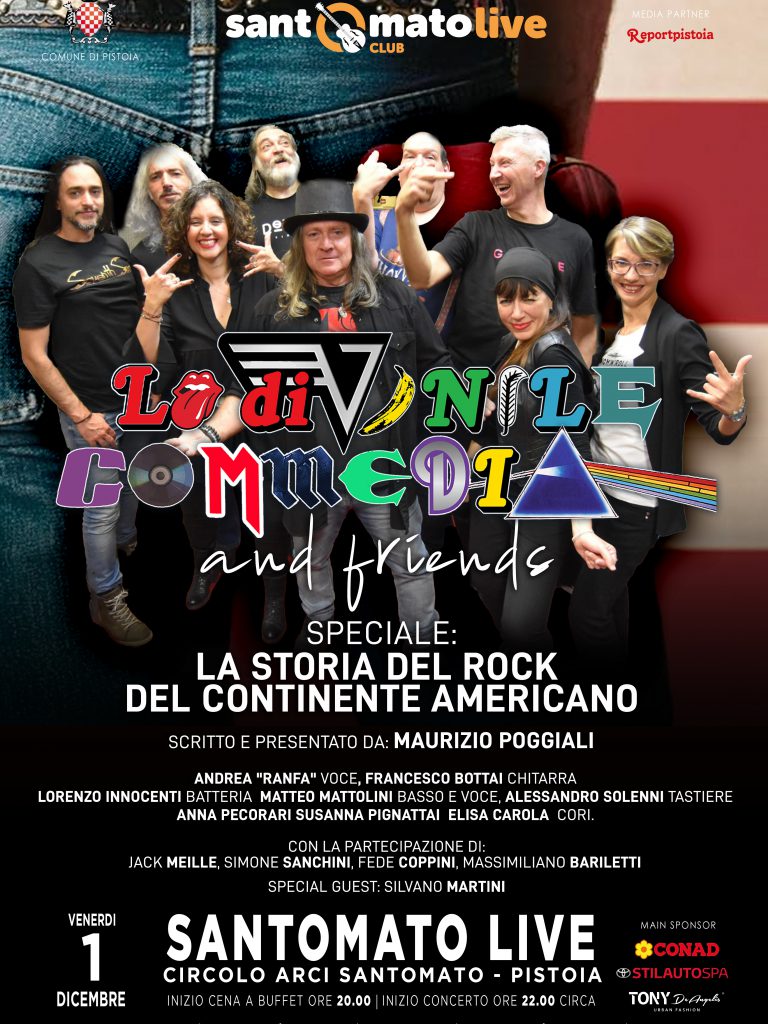 La Divinile Commedia and friends | Speciale: la storia del Rock del continente americano
