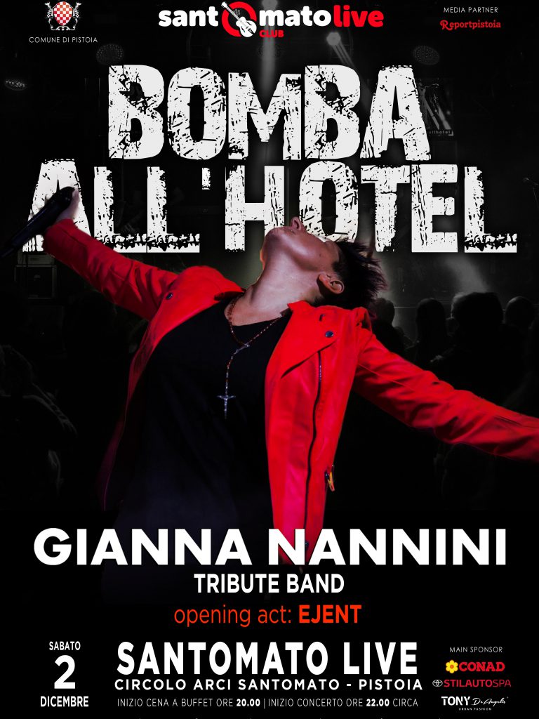 Bomba all’Hotel | Gianna Nannini Tribute Band