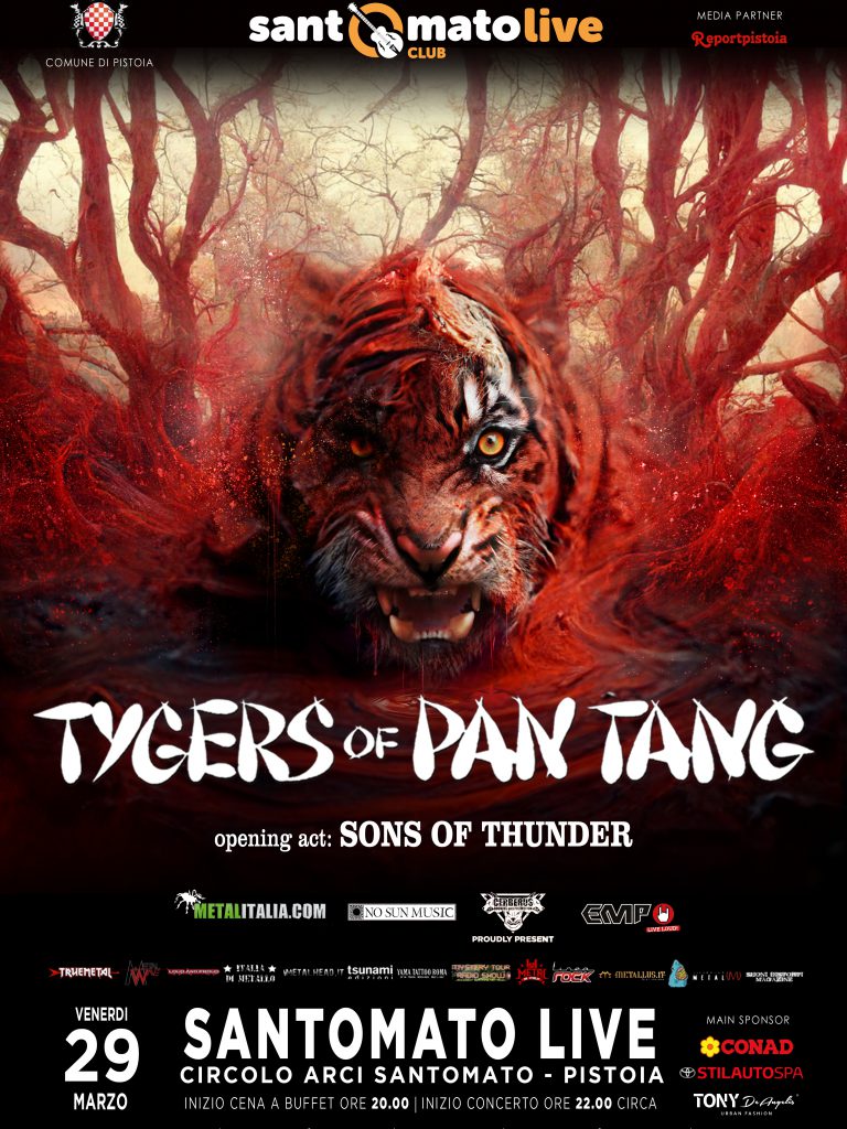 Tygers of Pan Tang | opening act: Sons of Thunder