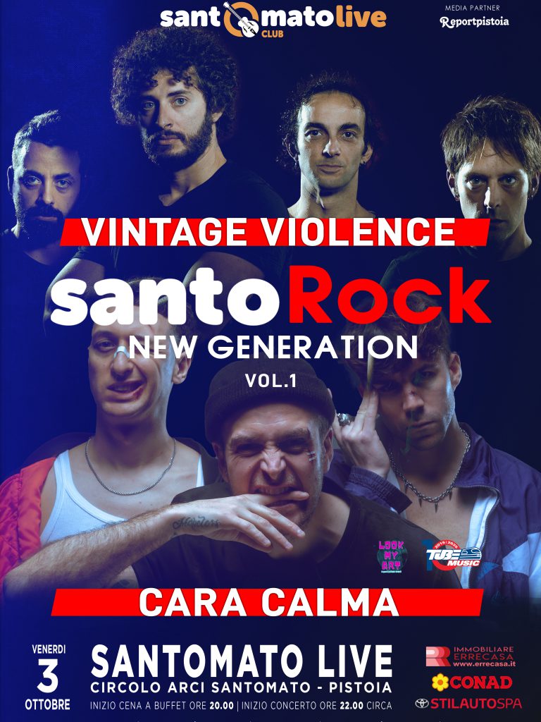 SantoRock New Generation vol. 1 | Vintage Violence & Cara Calma