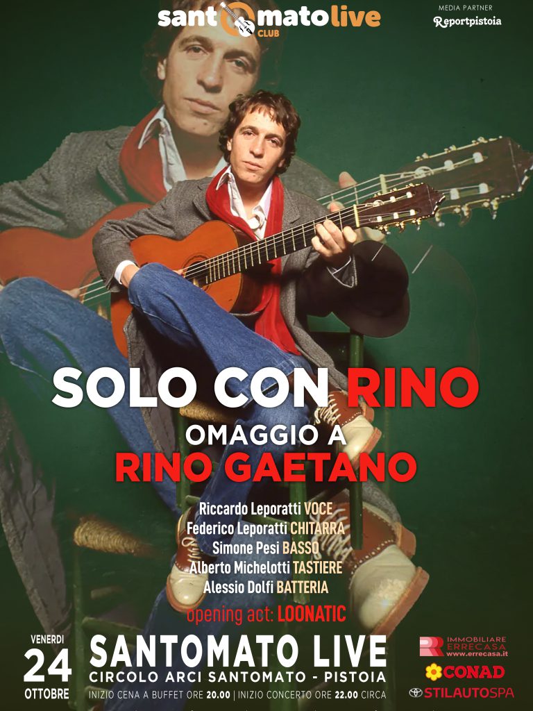 Solo con Rino | omaggio a Rino Gaetano