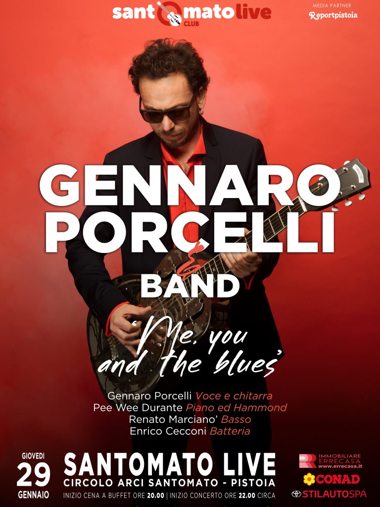Gennaro Porcelli & band | Me, you and the Blues