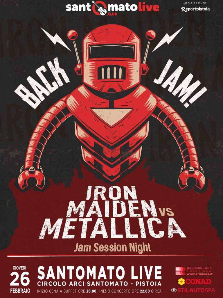 Back Jam | Iron Maiden vs Metallica